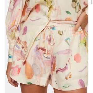 Alemais linen shorts